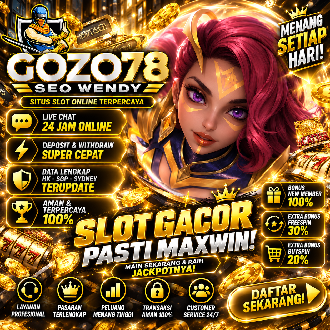 Banner GOZO78 Indonesia